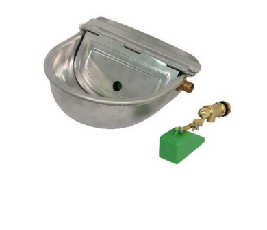SS304 water bowl with adjustable brass float valve---2L